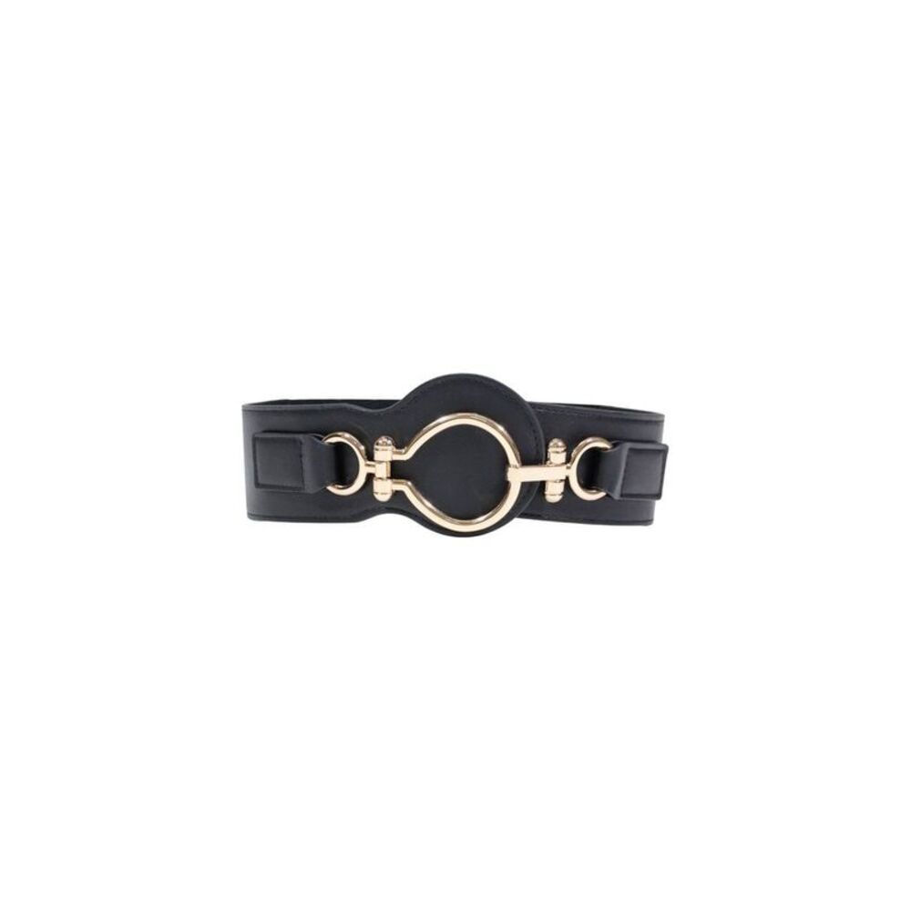 Morgan De Toi Black Polyethylene High-Waist Women's Belt